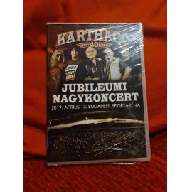 KARTHAGO - EGYÜTT 40 ÉVE - JUBILEUMI NAGYKONCERT DVD