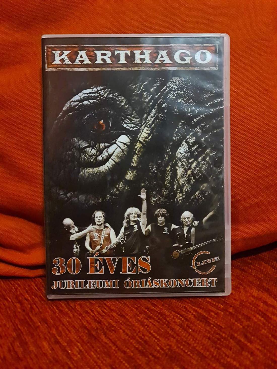 KARTHAGO - 30 ÉVES JUBILEUMI ÓRIÁSKONCERT DVD