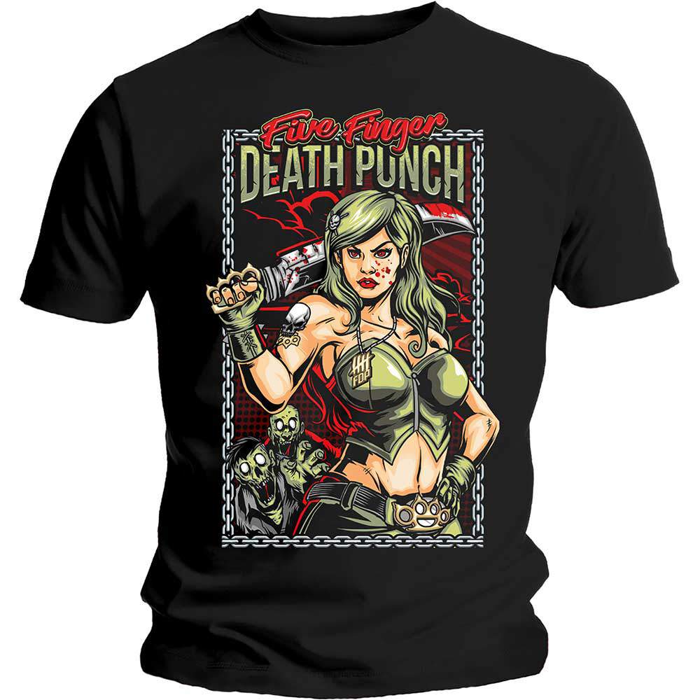 Five Finger Death Punch (5FDP) -  Assassin Unisex PÓLÓ