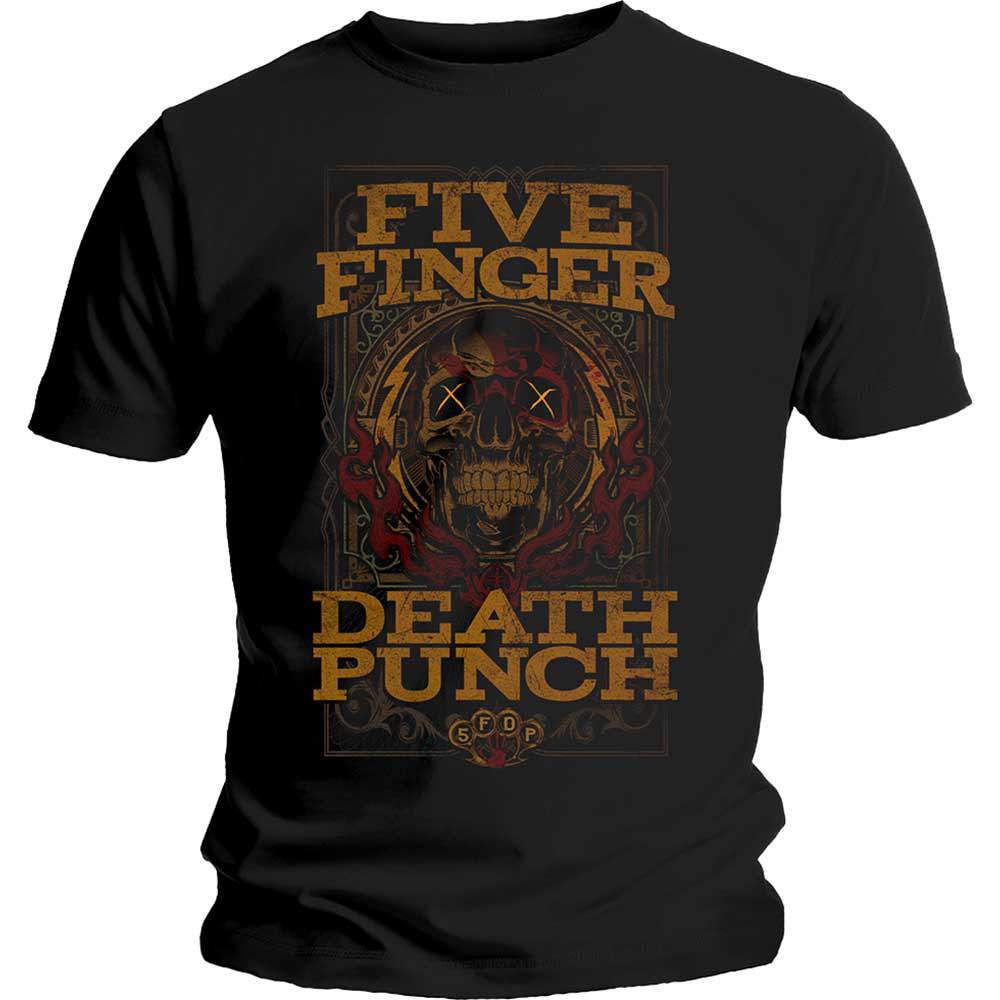 Five Finger Death Punch (5FDP) - Wanted Unisex PÓLÓ