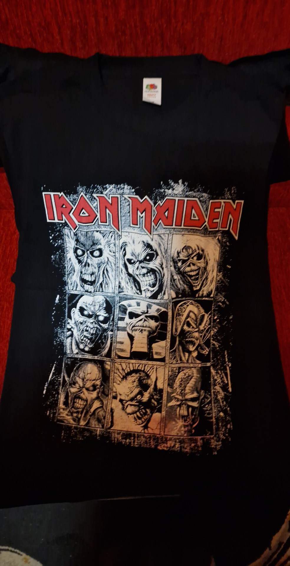 Iron Maiden - Nine Eddies Unisex PÓLÓ 