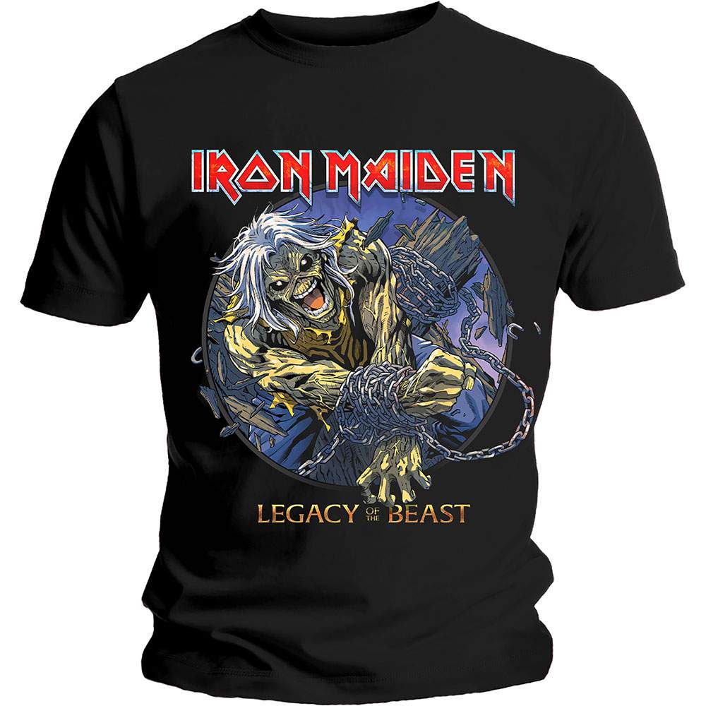 Iron Maiden - Eddie Chained Legacy Unisex póló