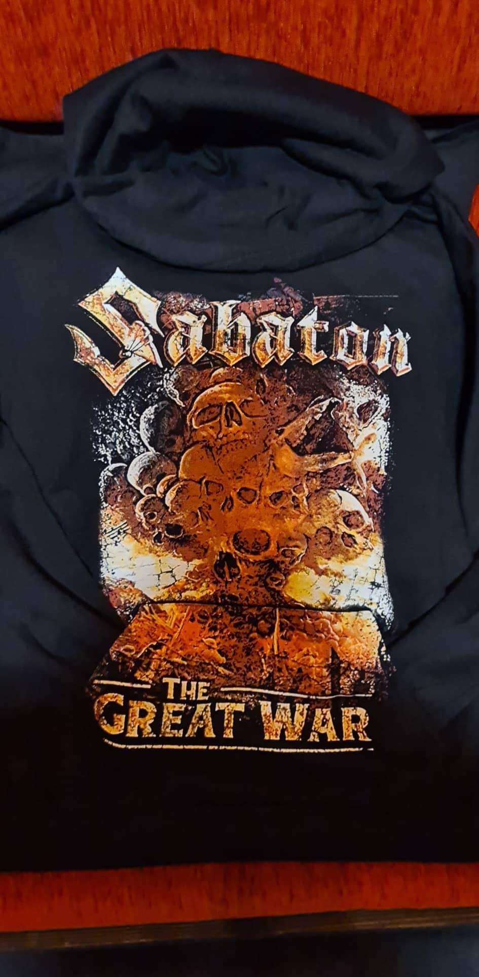 SABATON THE GREAT WAR BELEBÚJÓS PULÓVER