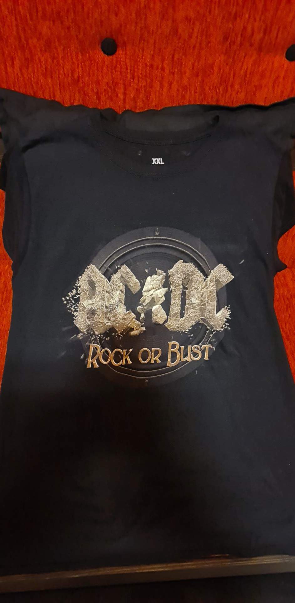 AC/DC ROCK OR BUST NŐI PÓLÓ