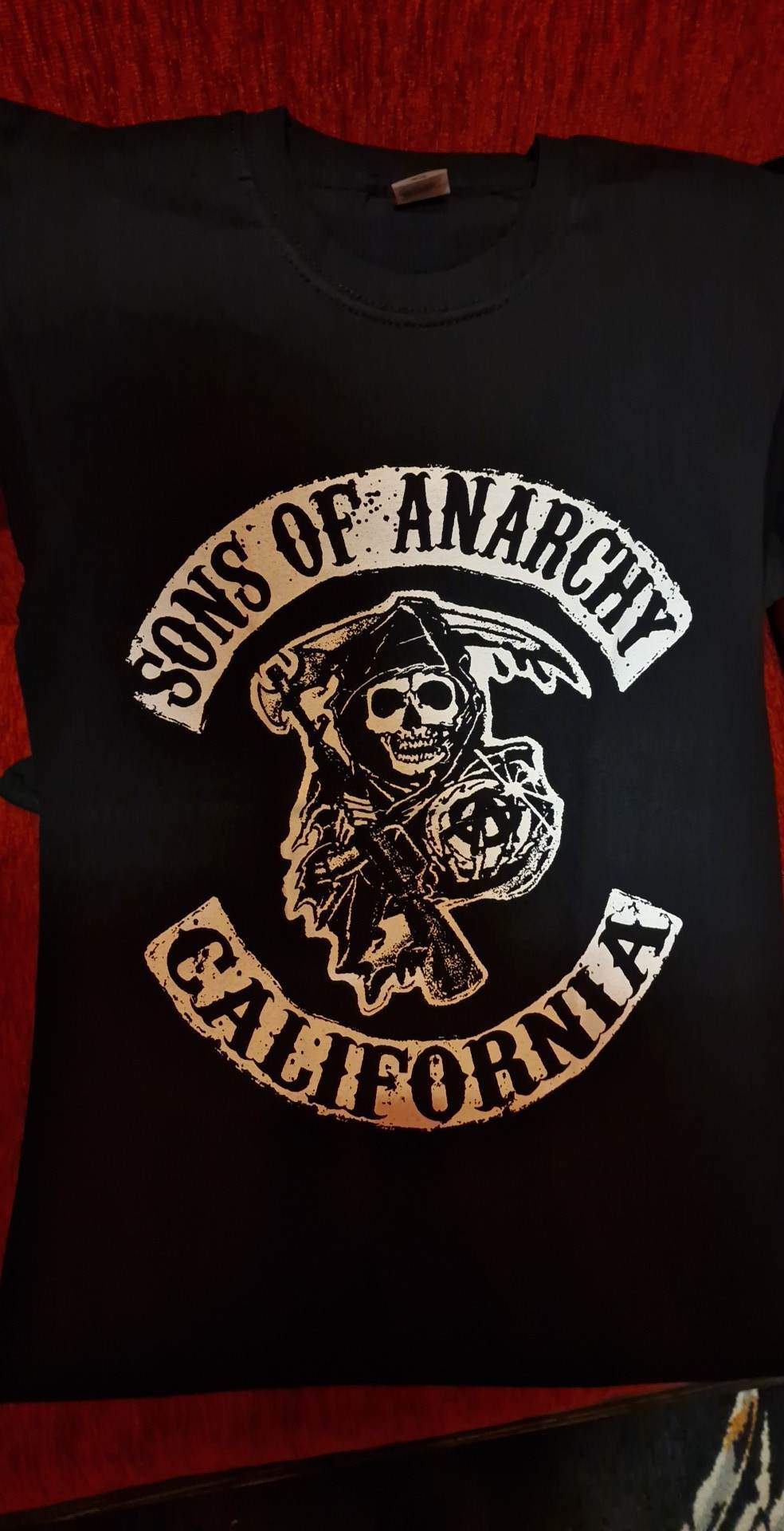 SONS OF ANARCHY - CALIFORNIA UNISEX PÓLÓ