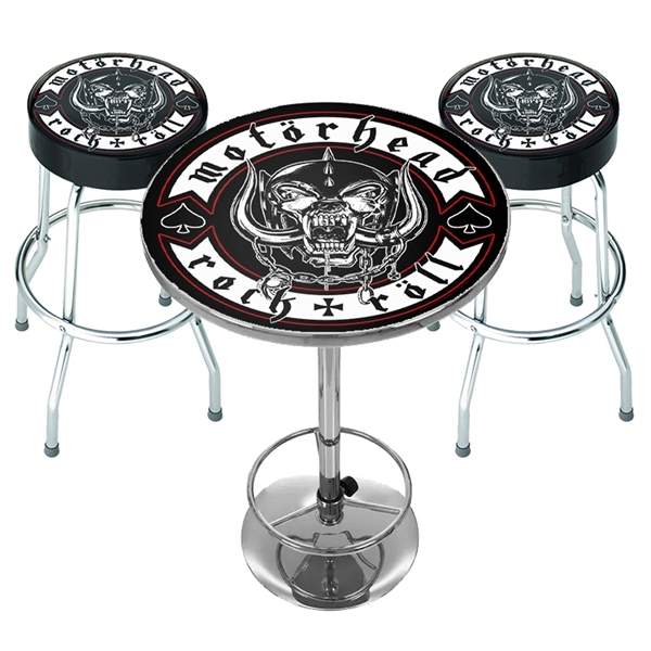Motörhead - Rock N Roll-  bárszék és asztal szett
